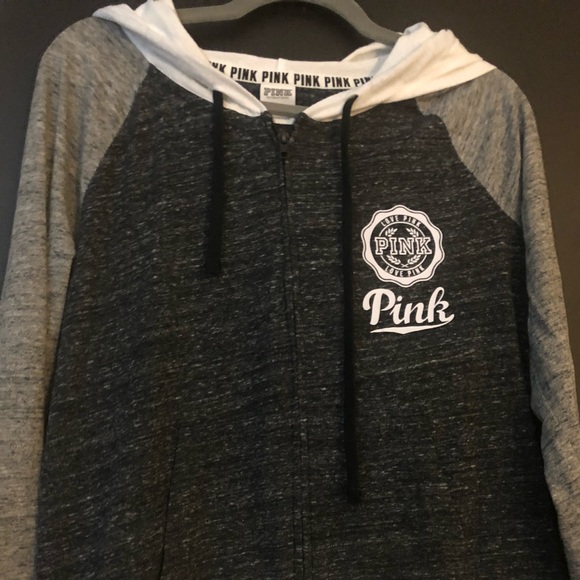 PINK Victoria's Secret Tops - VS Pink Full ZIP Hoodie